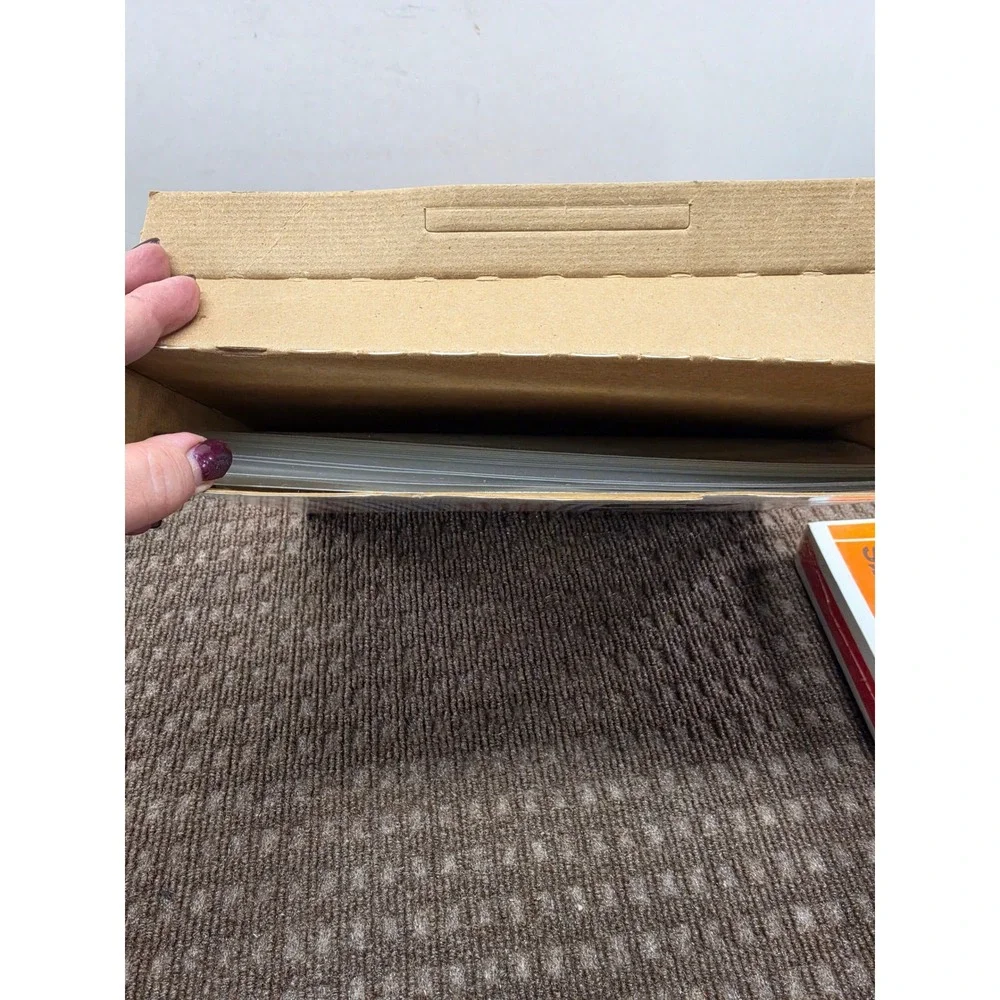 Avery Open Box 40 Sheets & Joshua Meier Sheet Protectors 100 Pack Bundle Sealed